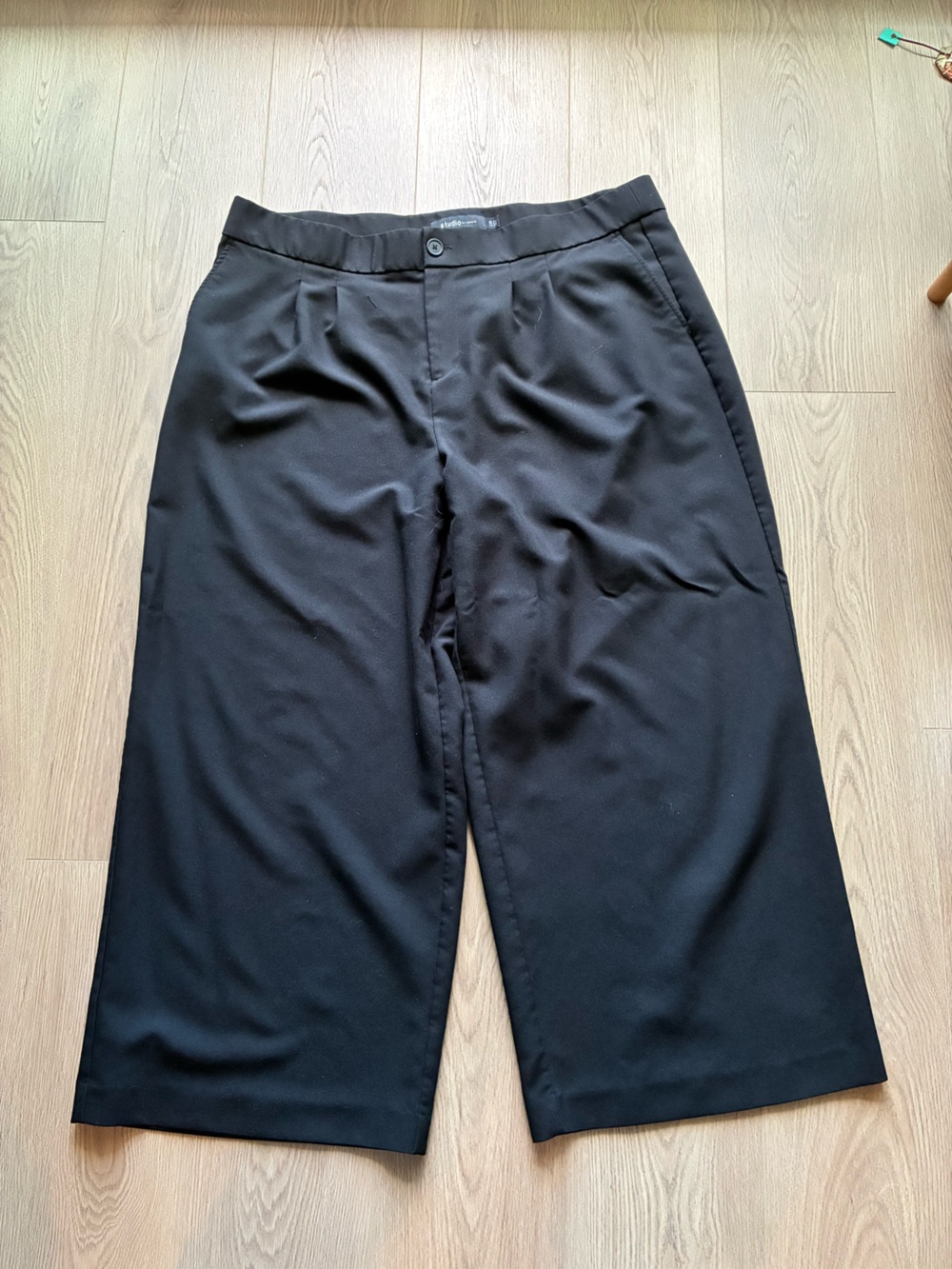 torrid Black Wide-Leg Trousers